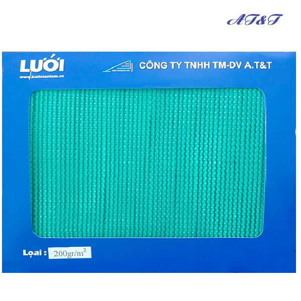 Lưới lan màu xanh lục 200gr Hàn Quốc